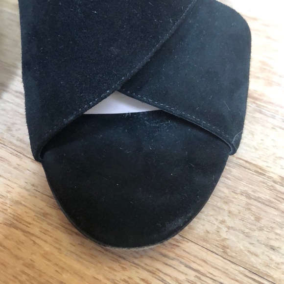 kate spade • Suede Crisscross Heels - Picture 8 of 8